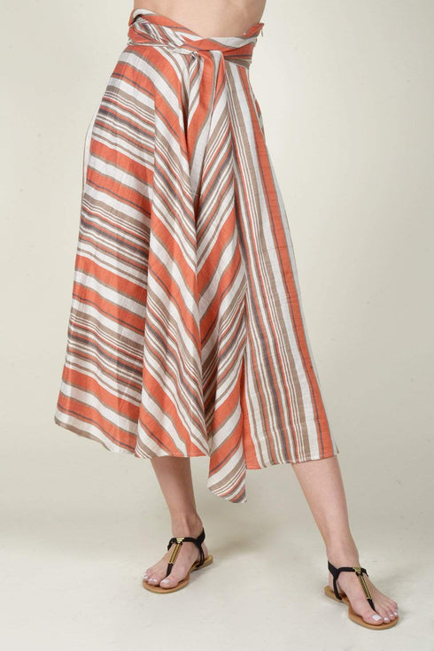 Vanderbilt Skirt - Orange Dreamsicle
